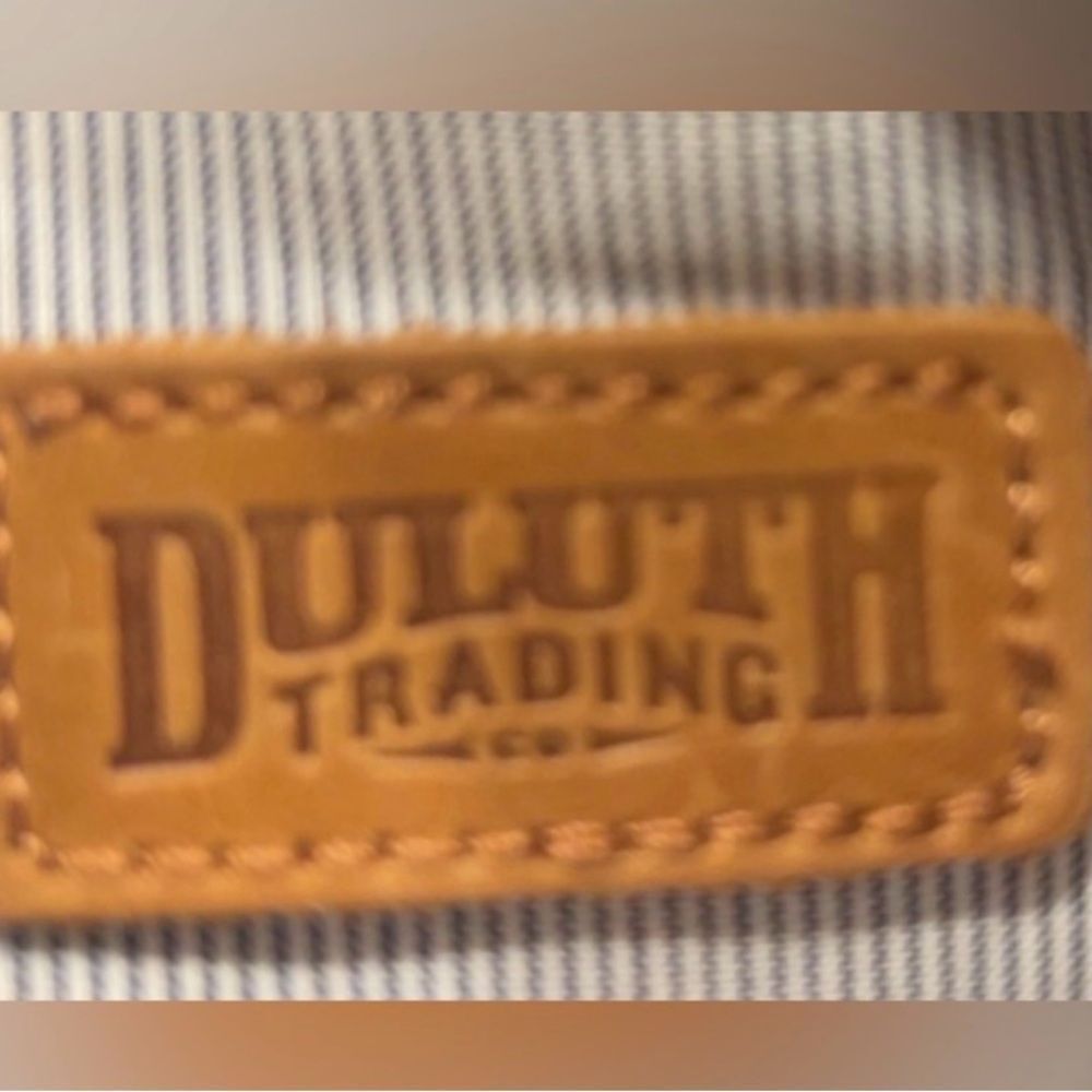 Duluth Trading Co. Tan Leather Crossbody Bag - Picture 5 of 16
